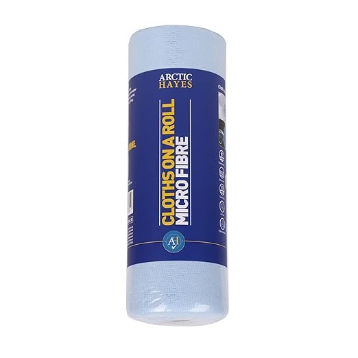 Arctic Hayes Microfibre Cloth Set - Roll of 30